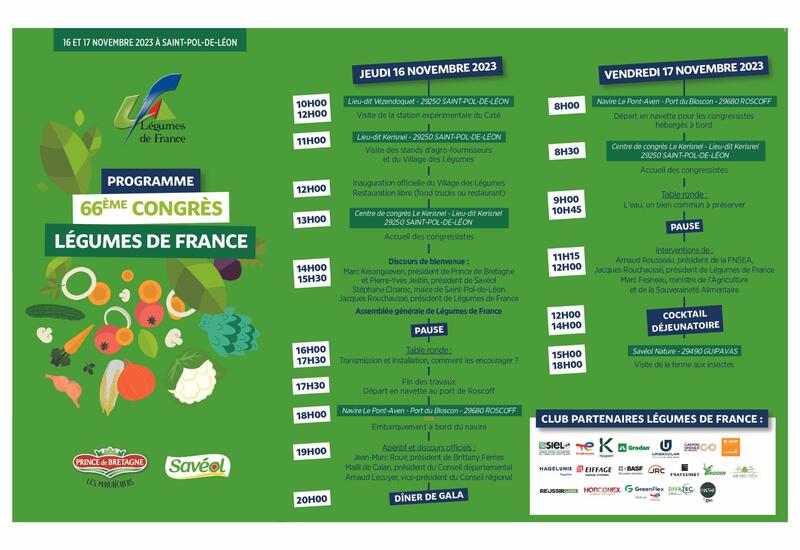 Dumona, Sponsor du 66ème Congrès de Légumes de France